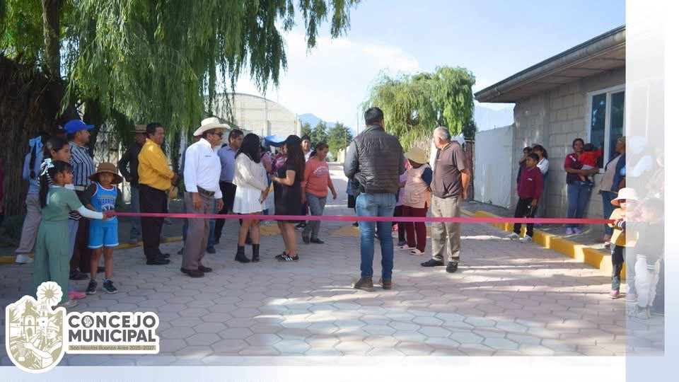 Más obras que transforman comunidades. 🚧✨